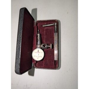 Starrett Last Word 711-F Dial Indicator .001" w/ Case Machinist Tool USA